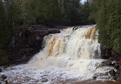 Upper waterfall