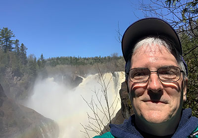 Pat at Grand Portage State Park