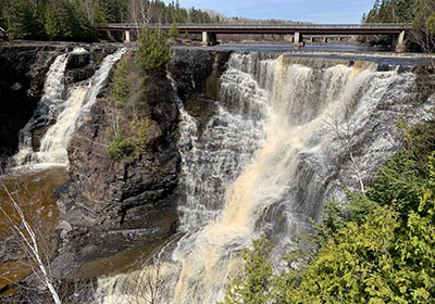 Kakabeka waterfall in 2024