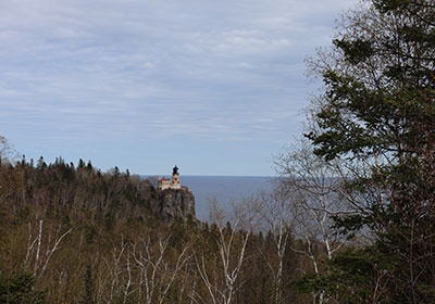 Split Rock Lighthouse in the distance