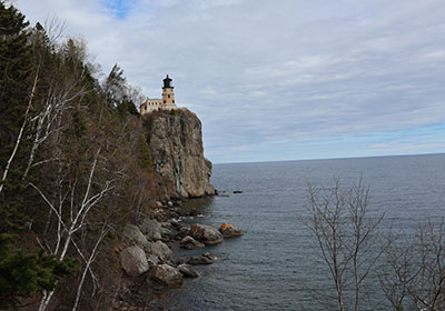 Lighthouse from observation platform