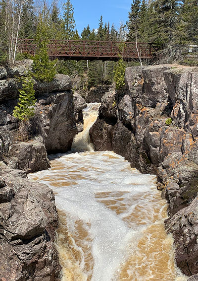 Bridge over river