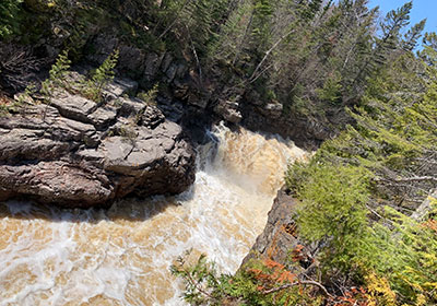 Temperance River from path