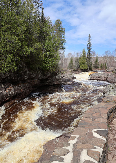 Path along river