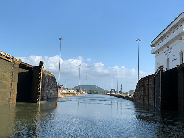 Locks of Panama Canal open on December 23