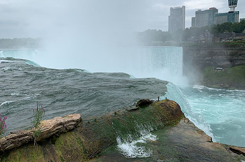 Closeup of Niagara Falls